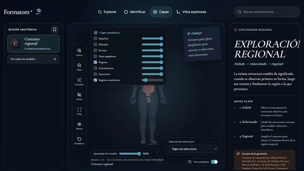 Captura del juego Explorador regional